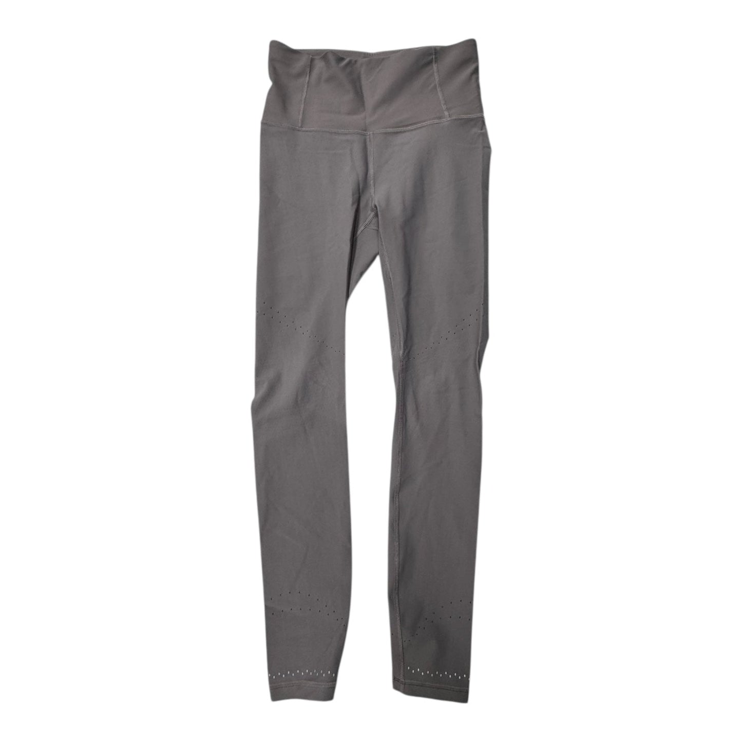 Athletic Leggings By Lululemon In Taupe, Size:8