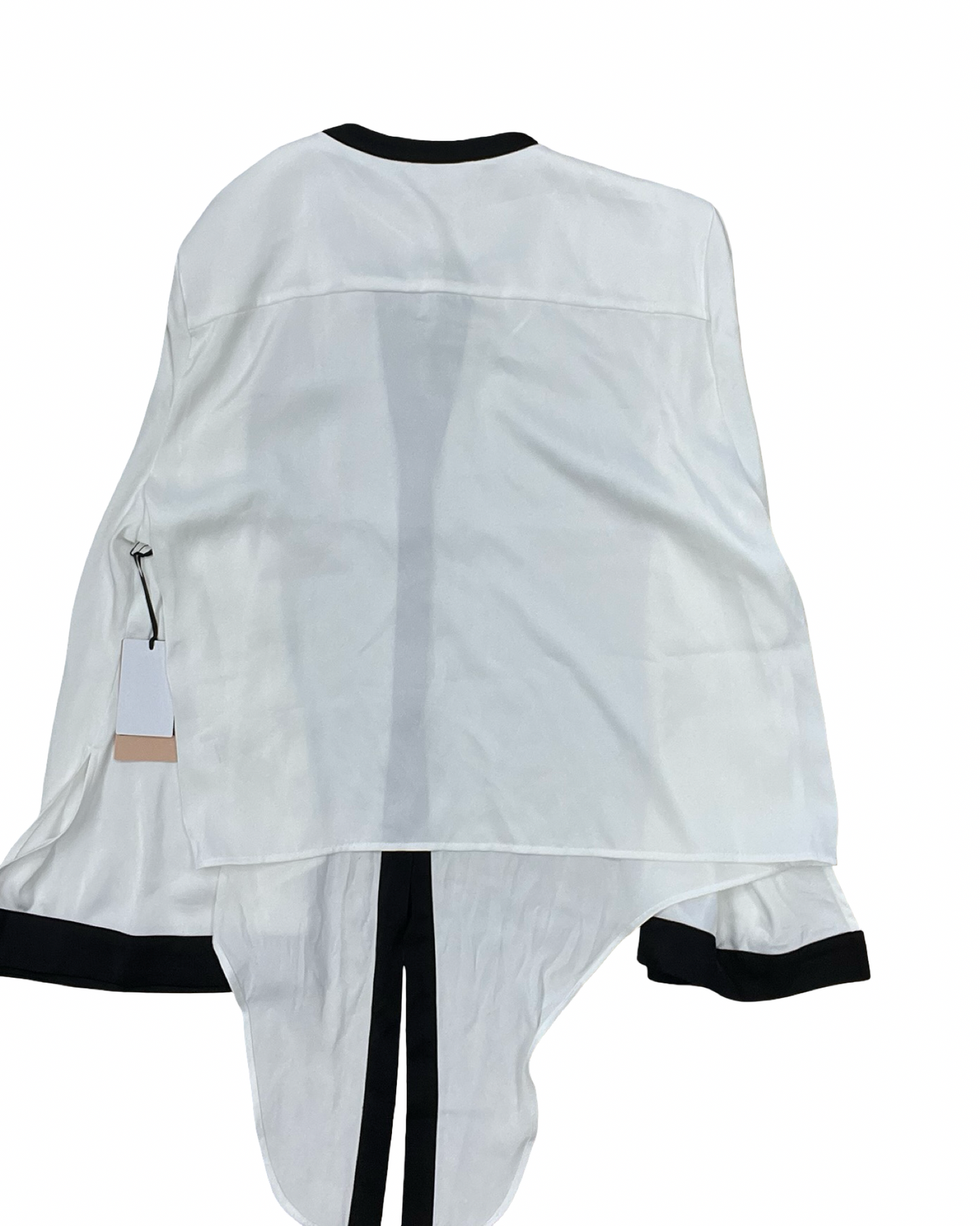 Blouse Ls By Halogen In Black & White, Size:1X