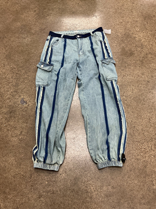 Jeans Boyfriend By Pol In Blue Denim, Size:M