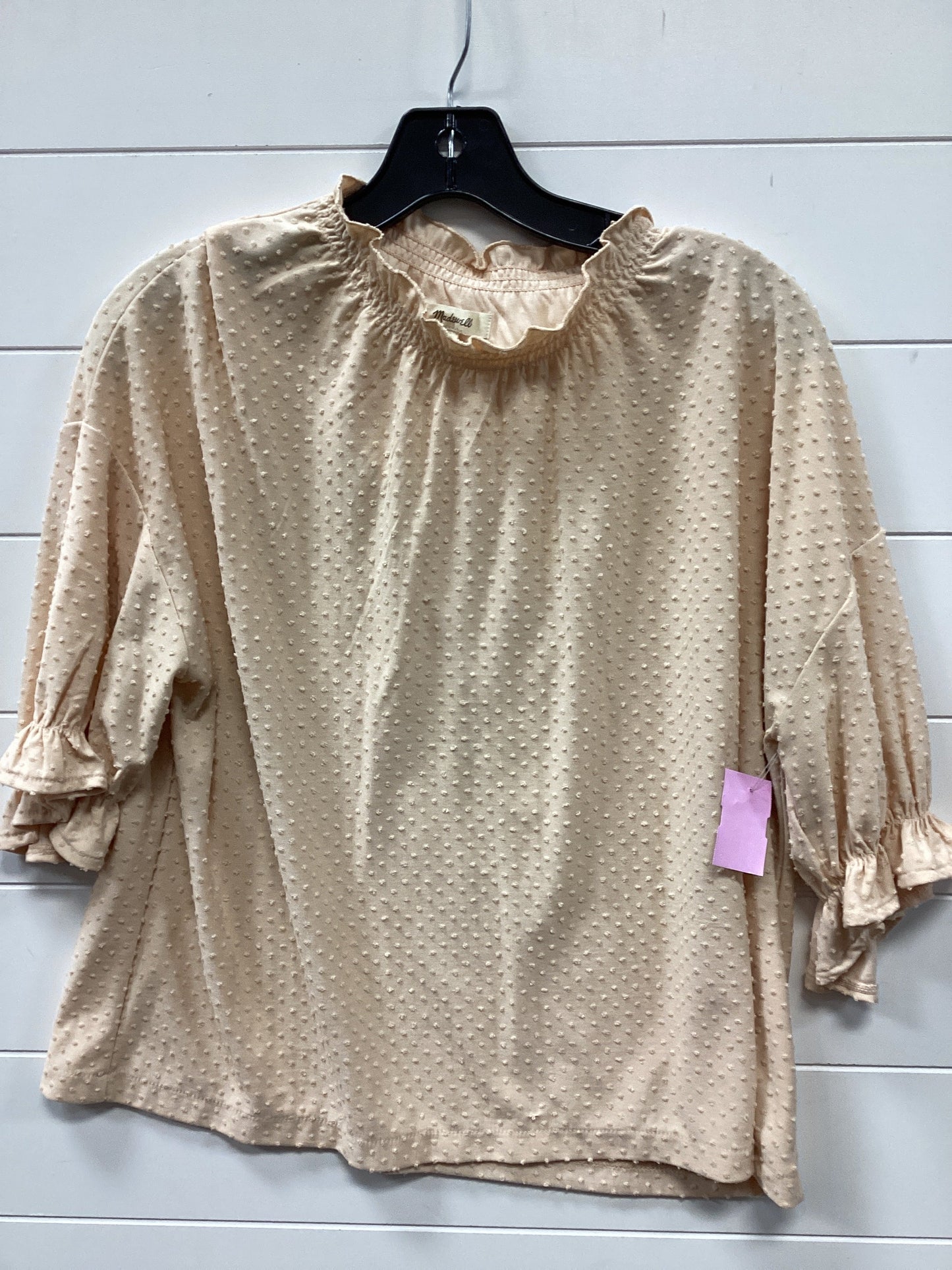 Top Ss By Madewell In Cream, Size:L