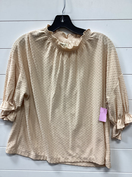 Top Ss By Madewell In Cream, Size:L