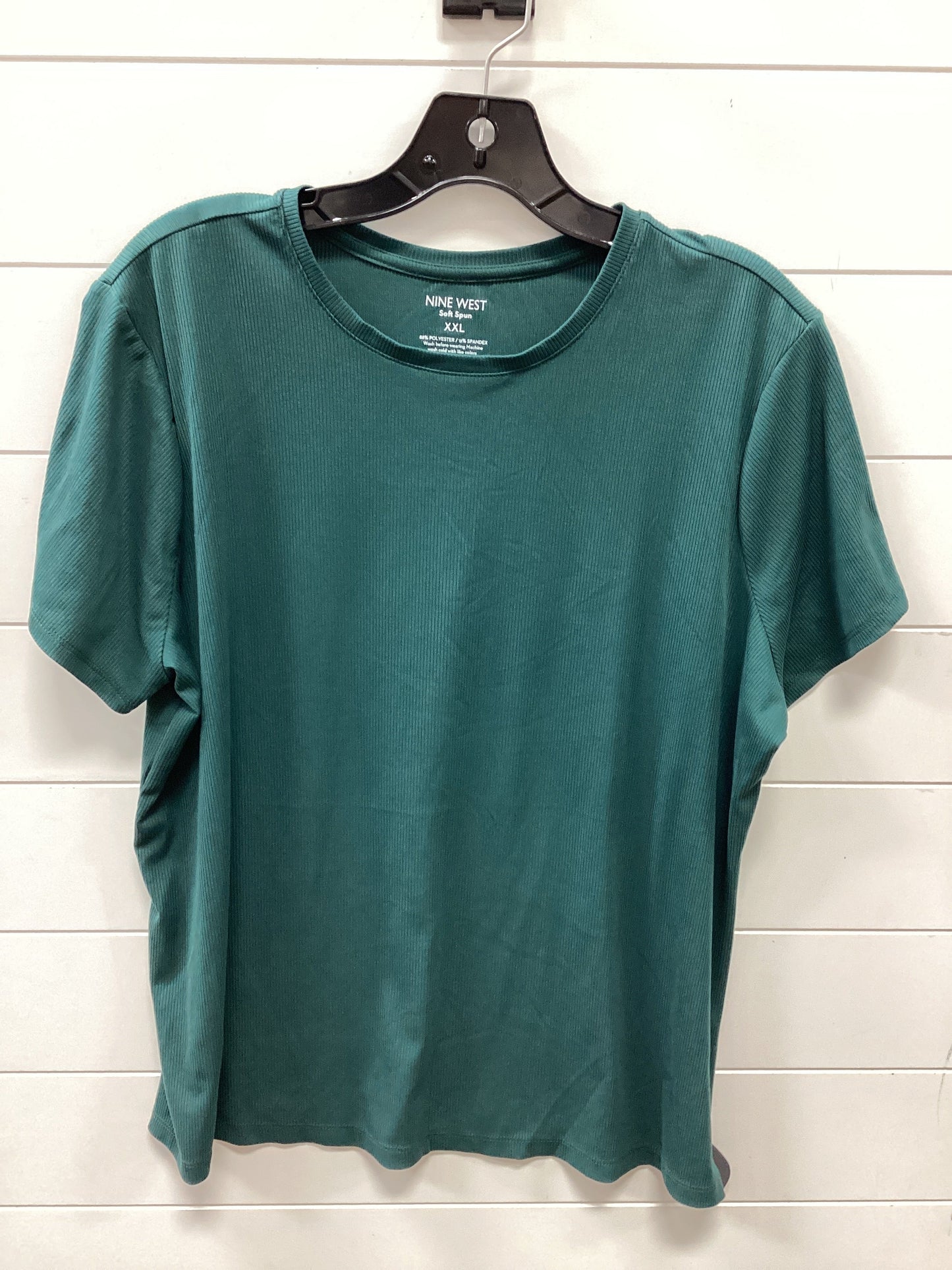 Top Ss By Nine West In Green, Size:1X