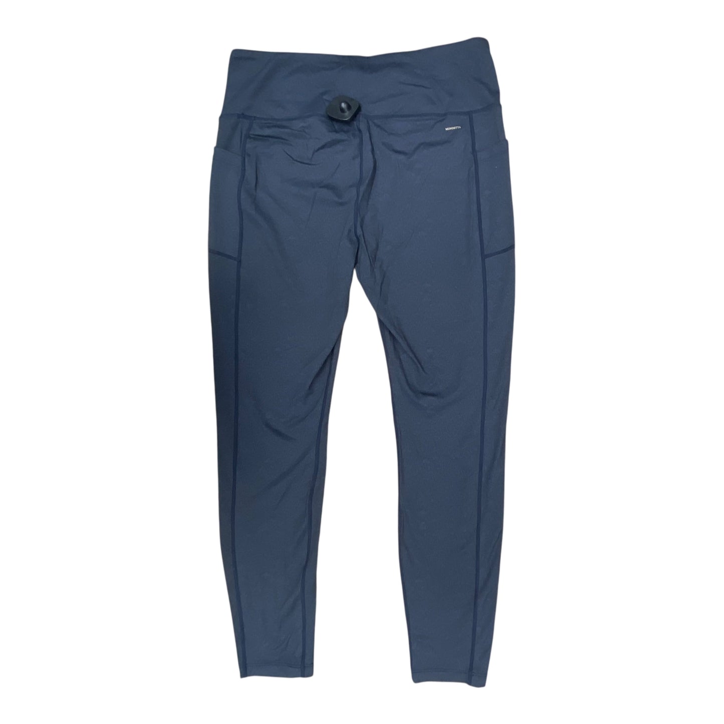 Athletic Leggings By Mondetta In Navy, Size:Xxxl