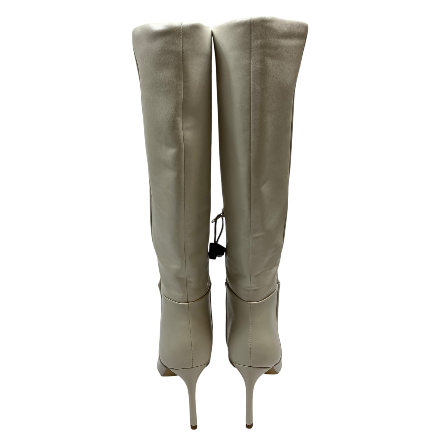 Boots Knee Heels By Madden Girl In Cream, Size:7.5