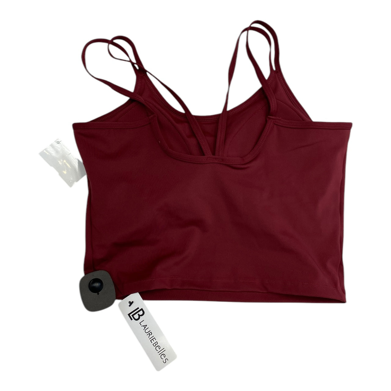 Athletic Tank Top By LILY & LOTTIE In Maroon, Size:Xl