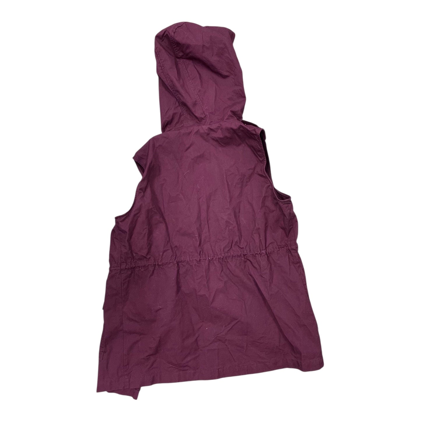 Vest Other By Zenana In Maroon, Size:L
