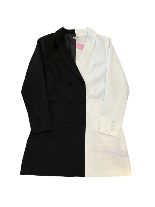 Blazer By Jodifl In Black & White, Size:L