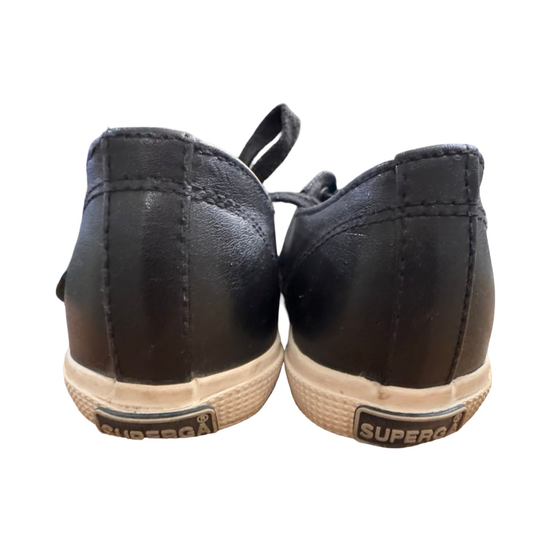 Shoes Sneakers By Superga In Black, Size:6.5
