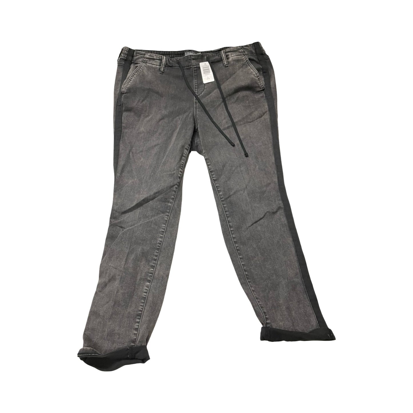 Jeans Straight By Torrid In Black Denim, Size:20