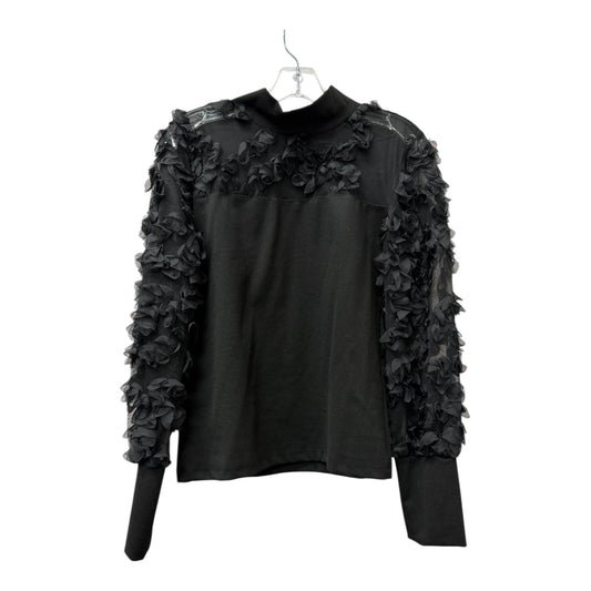 Top Ls By aqe fashion In Black, Size:Xl