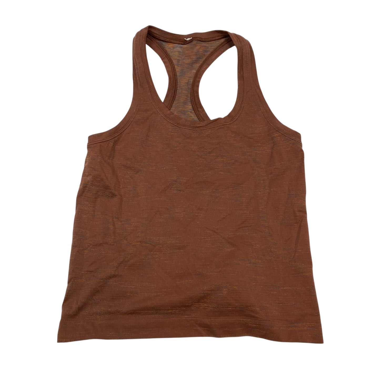 Athletic Tank Top Designer By Lululemon In Brown, Size:S