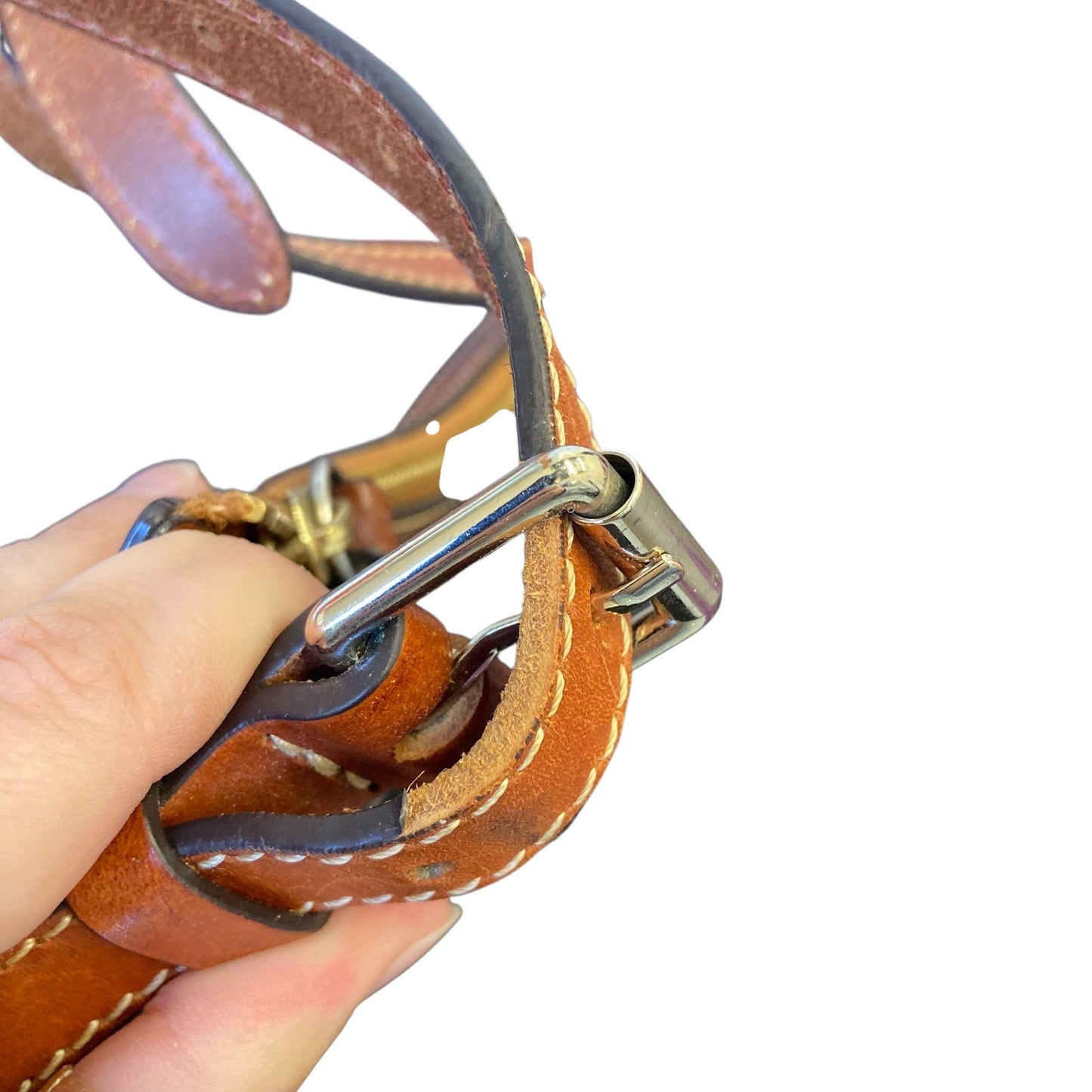 Handbag Designer By Dooney And Bourke In Blue, Size:Medium