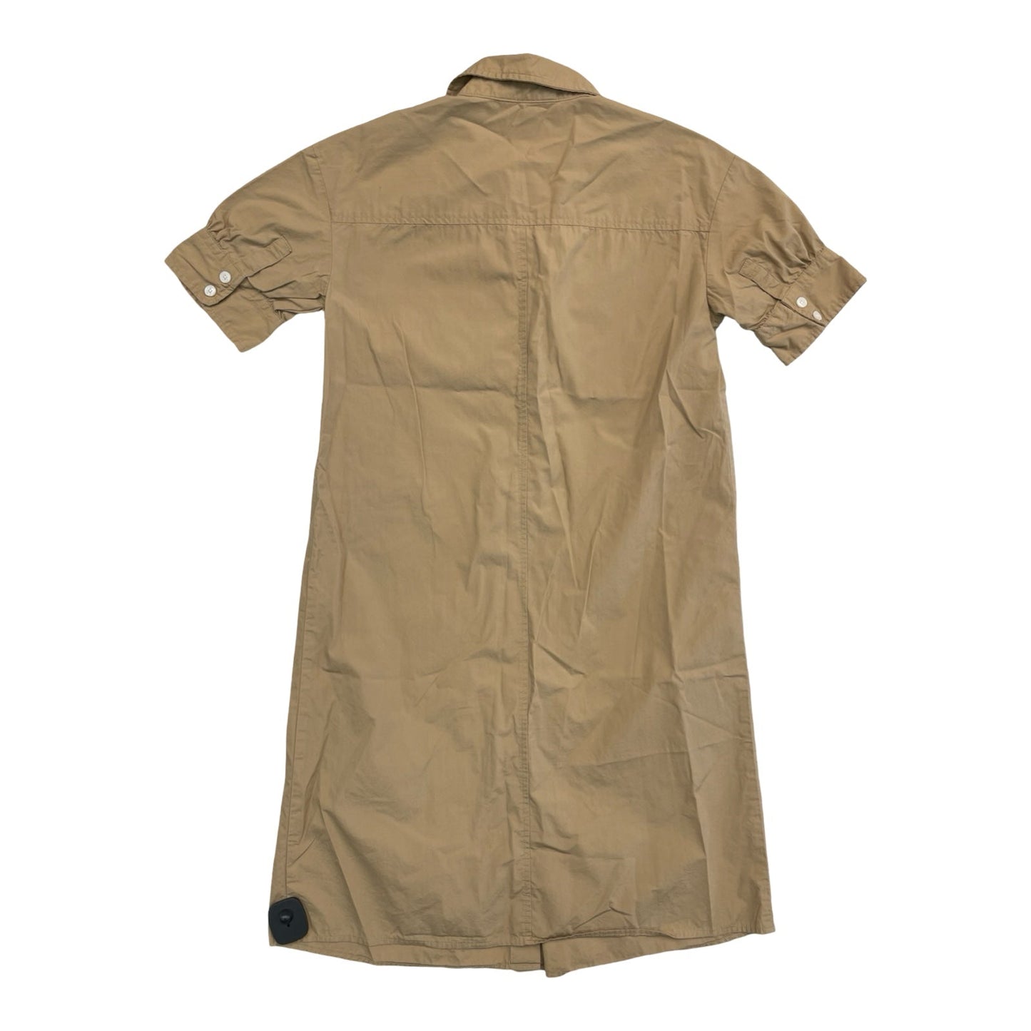 Dress Casual Midi By Banana Republic In Tan, Size:S