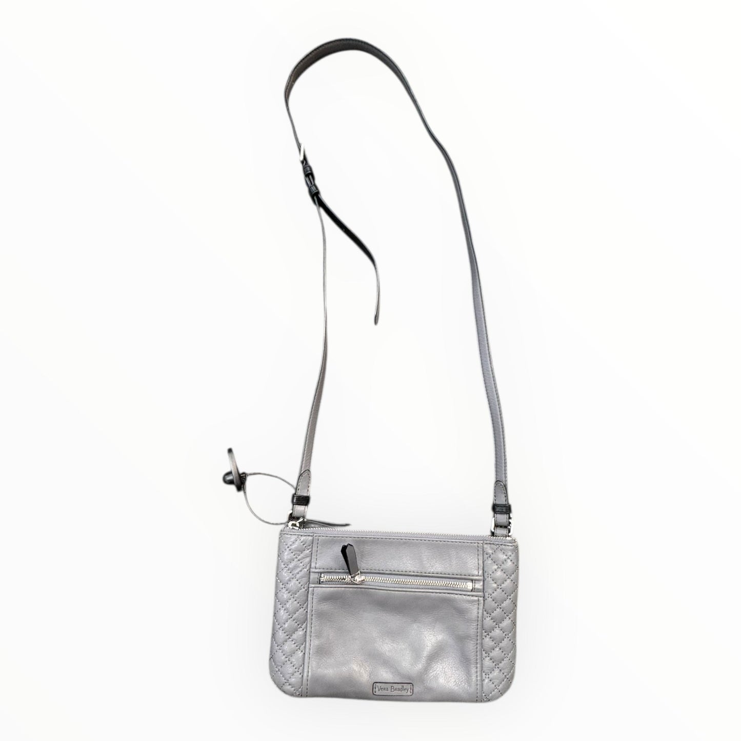 Handbag By Vera Bradley In Grey, Size:Small
