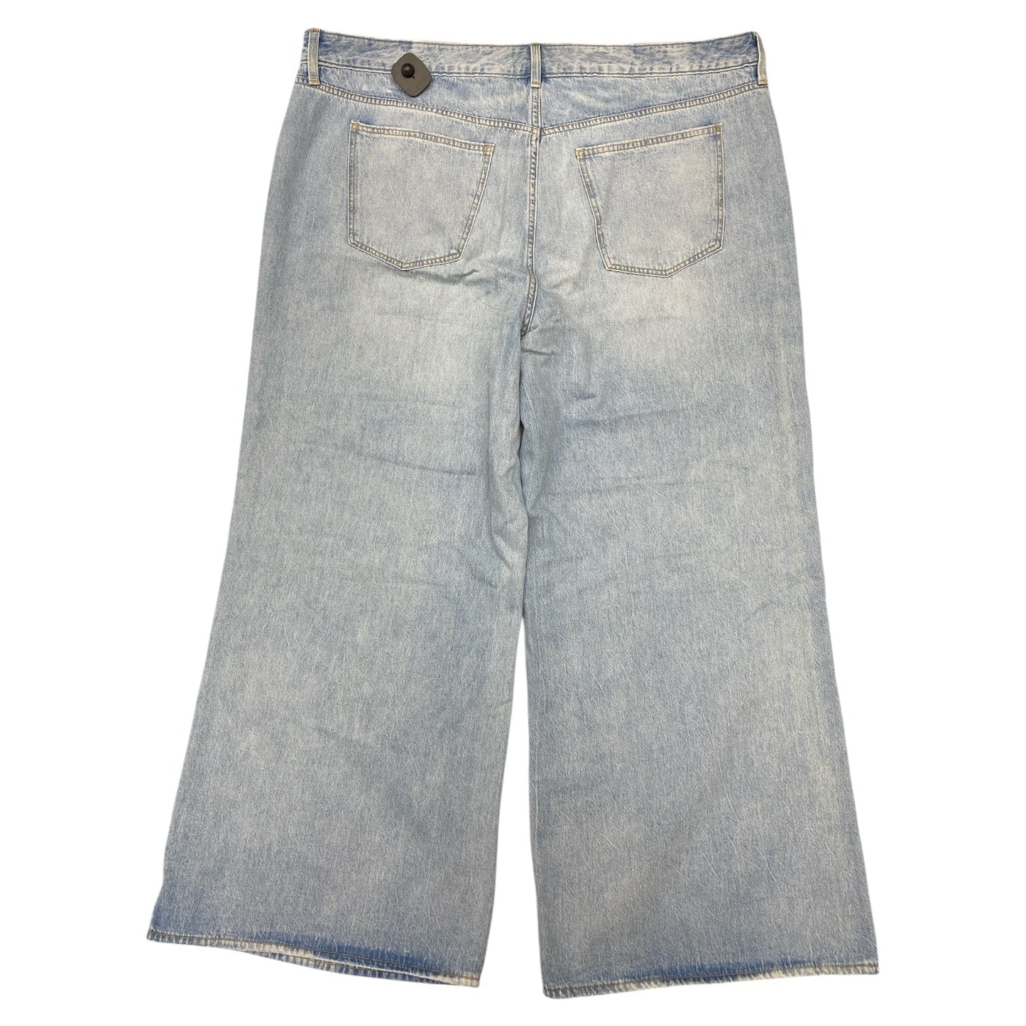 Jeans Wide Leg By Universal Thread In Blue, Size:22