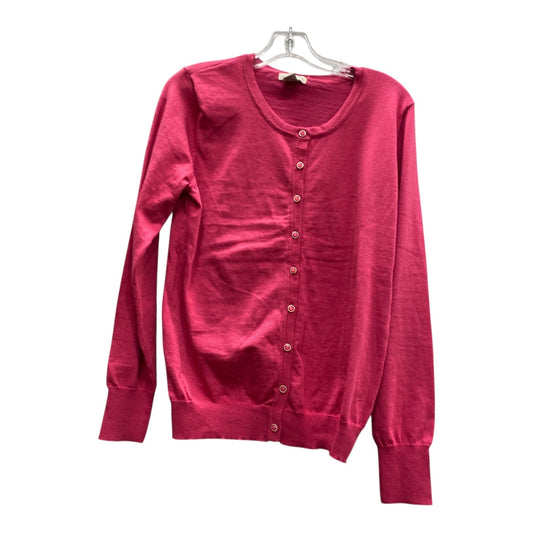 Sweater Cardigan By Anna Rose  In Pink, Size:Xl