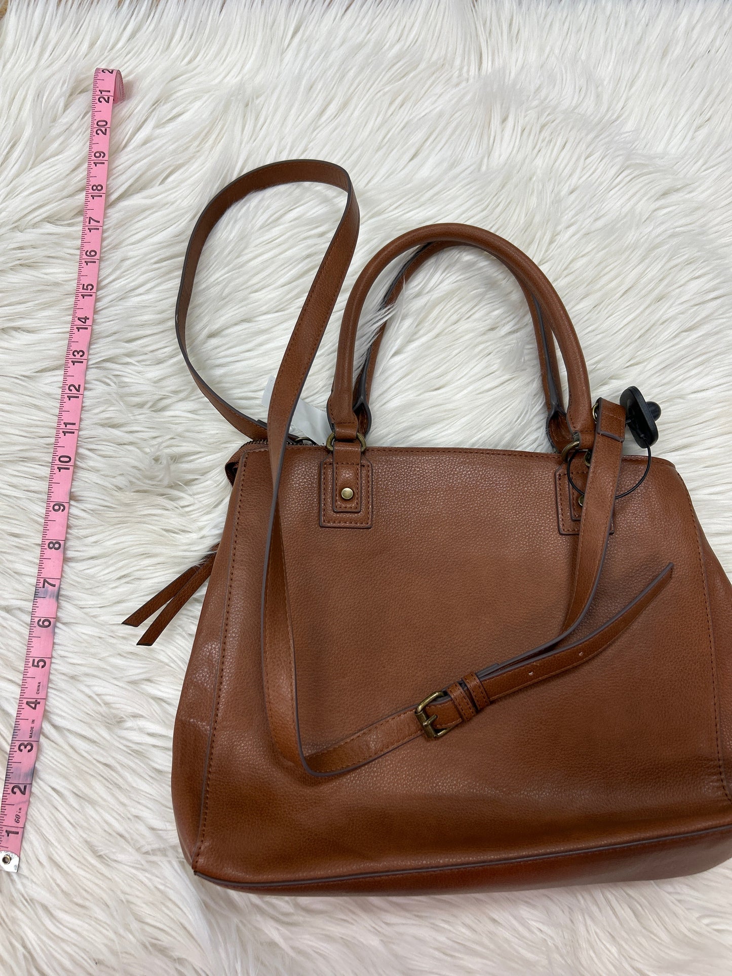 Handbag By Maurices In Brown, Size:Large