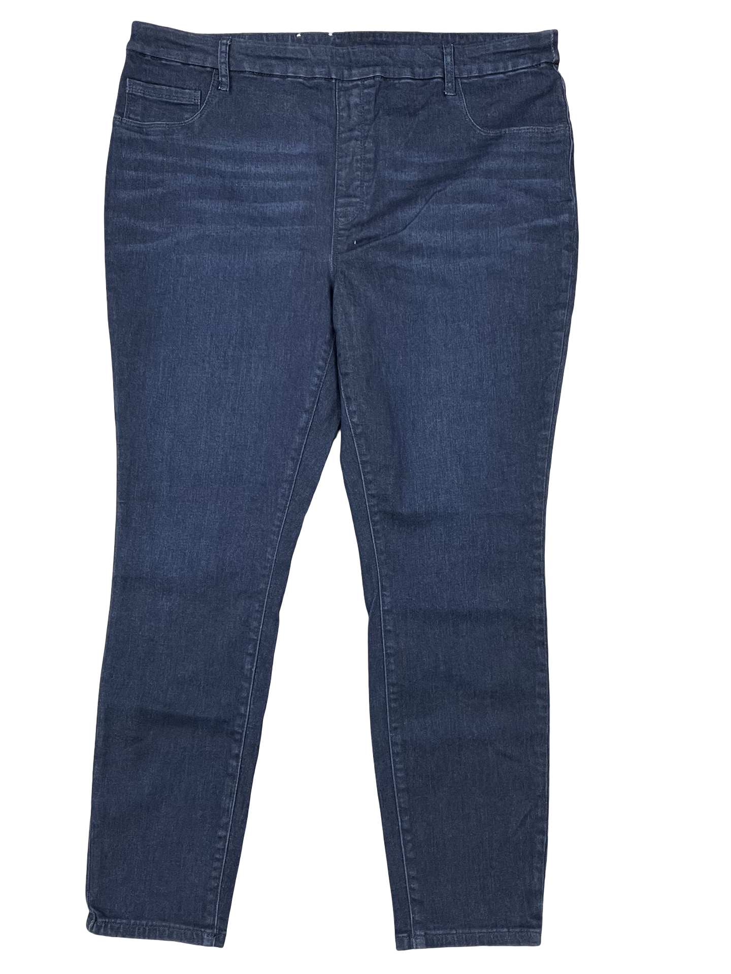 Jeans Skinny By Time And Tru In Blue Denim, Size:20