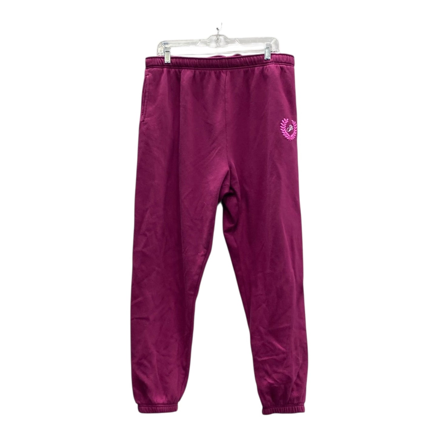 Athletic Pants 2Pc By Pink In Purple, Size:Xl