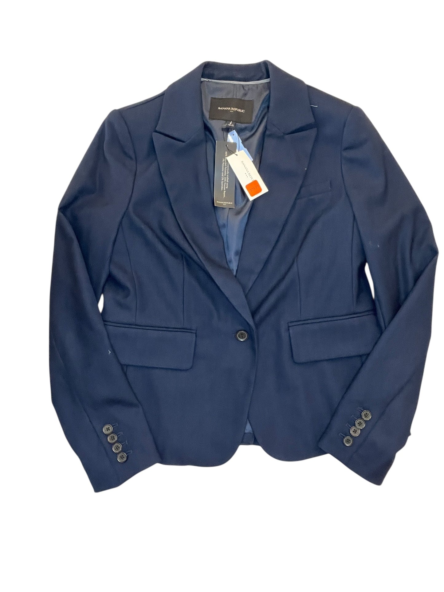 Blazer By Banana Republic In Navy, Size:S