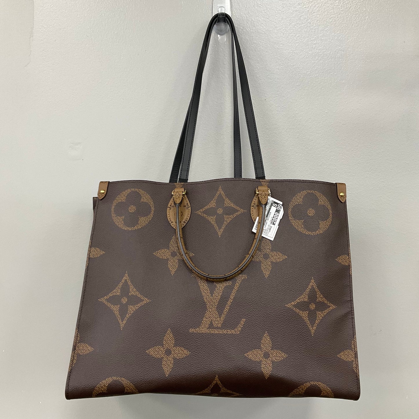 ONTHEGO GM Tote Luxury Designer By Louis Vuitton In Brown Giant Monogram