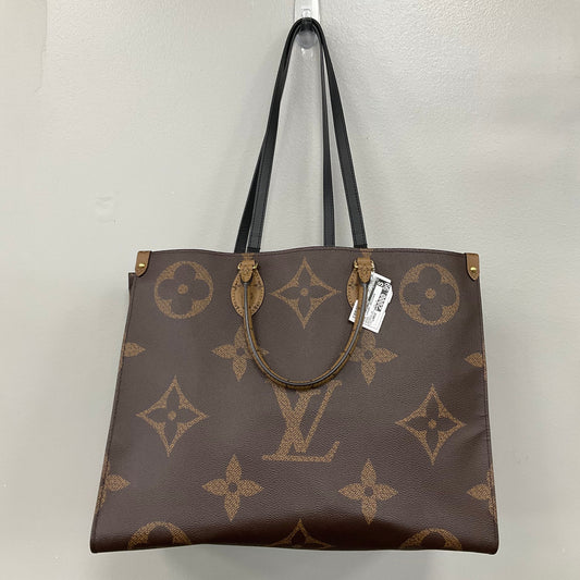 ONTHEGO GM Tote Luxury Designer By Louis Vuitton In Brown Giant Monogram