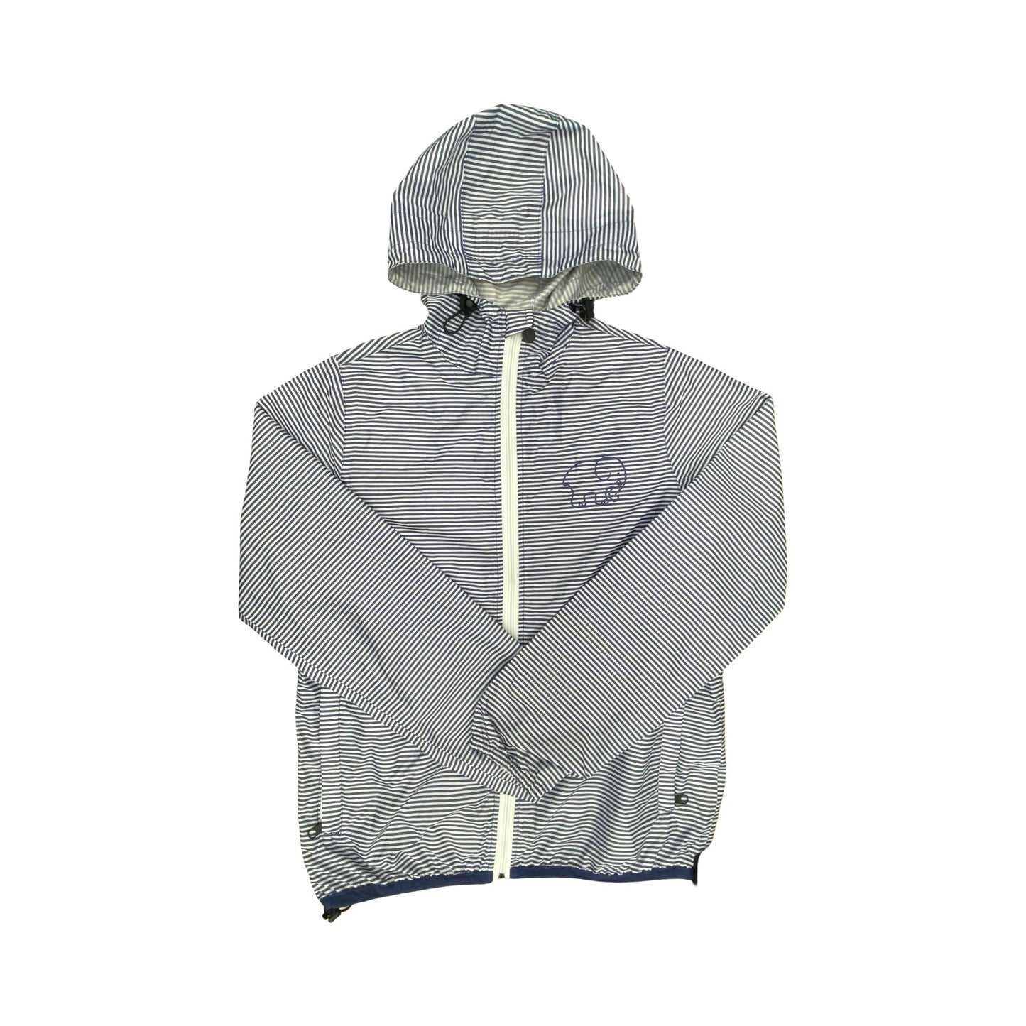 Jacket Windbreaker By Ivory Ella In Striped Pattern, Size:S