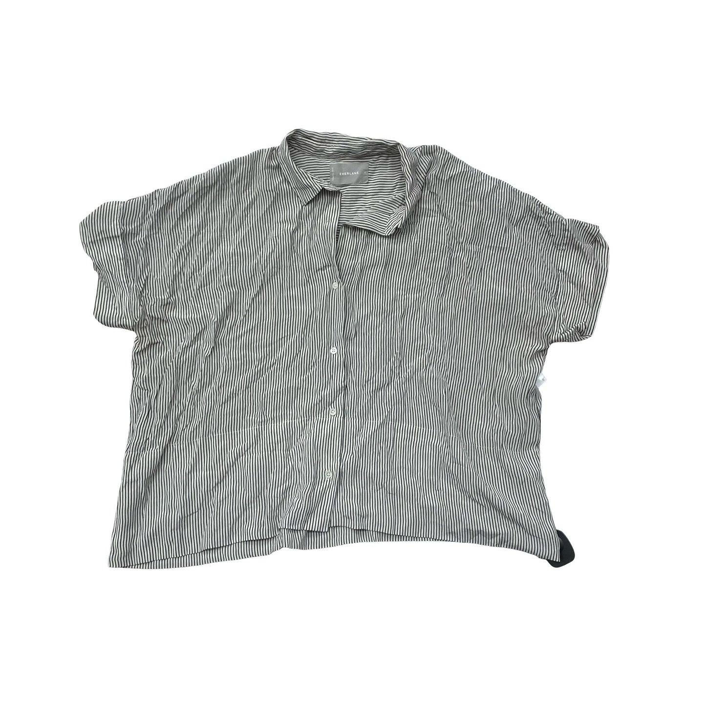 Top Ss By Everlane In Black & White, Size:12