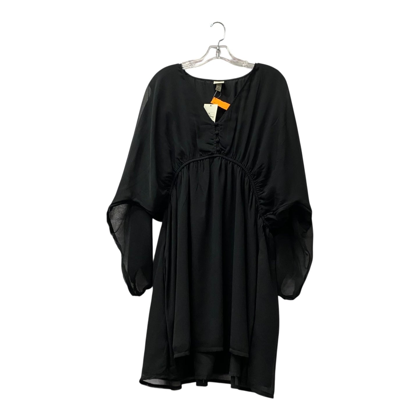 Top Ls By A New Day In Black, Size:Xl