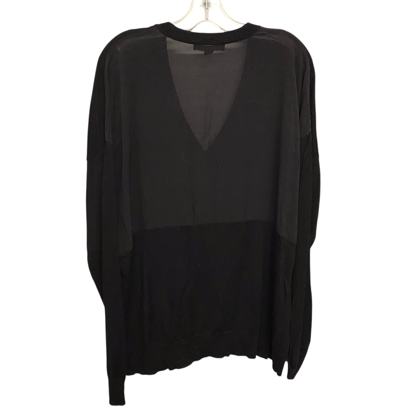 Top Ls Luxury Designer By St John Collection In Black, Size:L