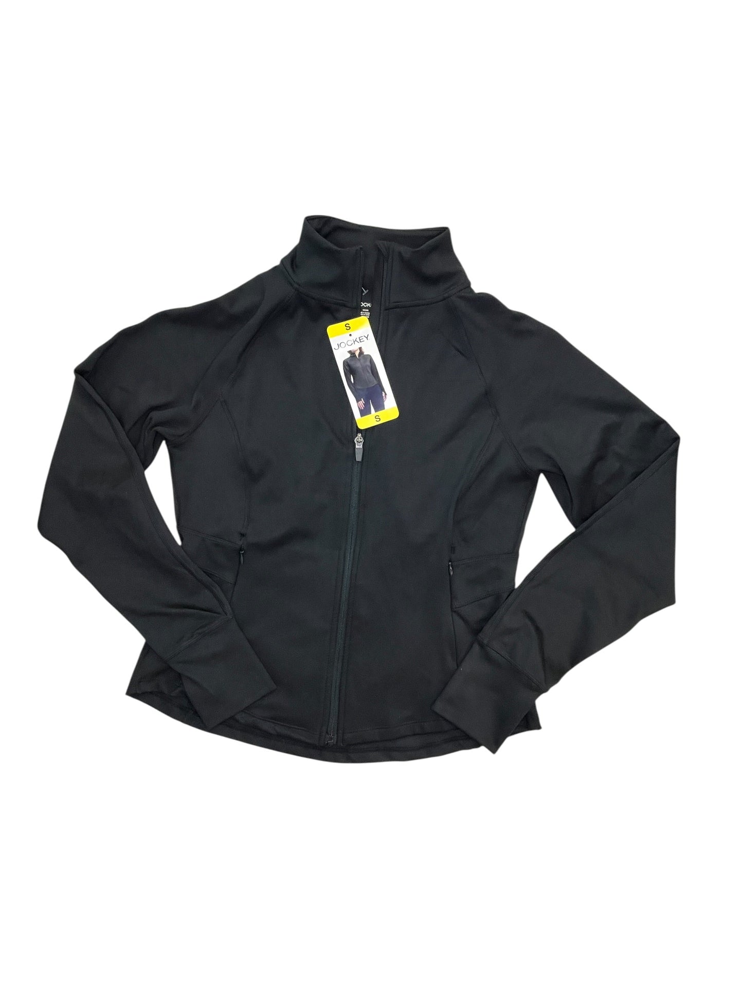 Athletic Jacket By Jockey In Black, Size:S
