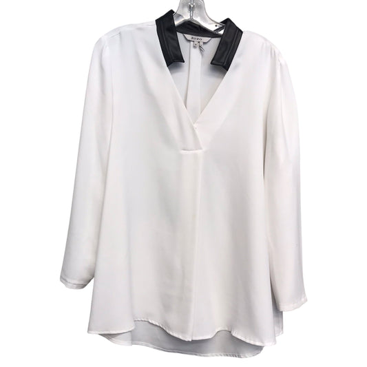 Top Ls By Zozo In Black & White, Size:M