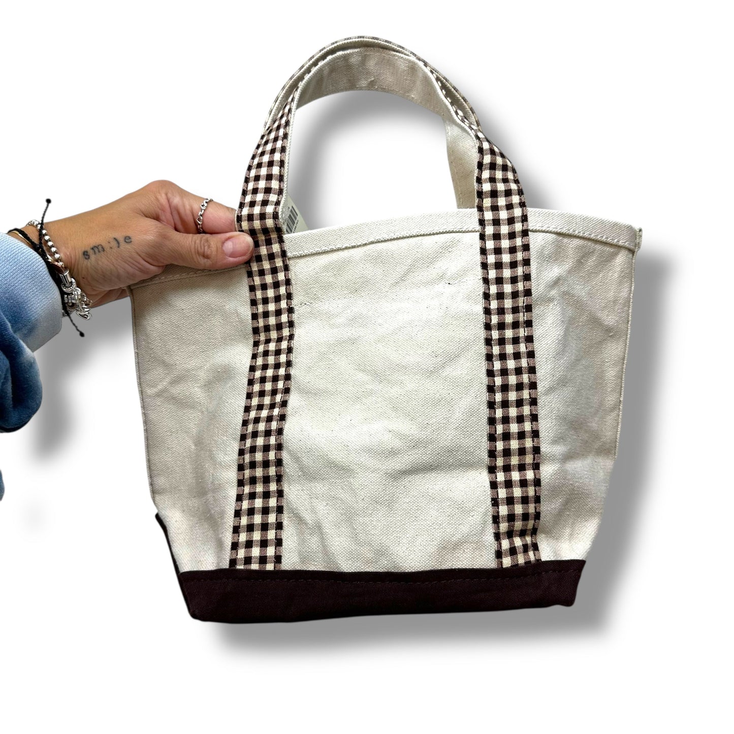 Hartley Beaded canvas Quail dog Tote By Anthropologie, Size: Small