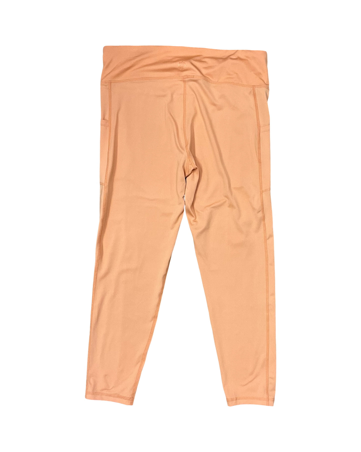Athletic Leggings By Pro Player In Orange, Size:L