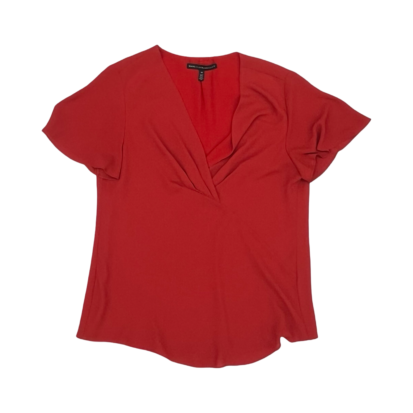 Blouse Ss By White House Black Market In Orange, Size:M