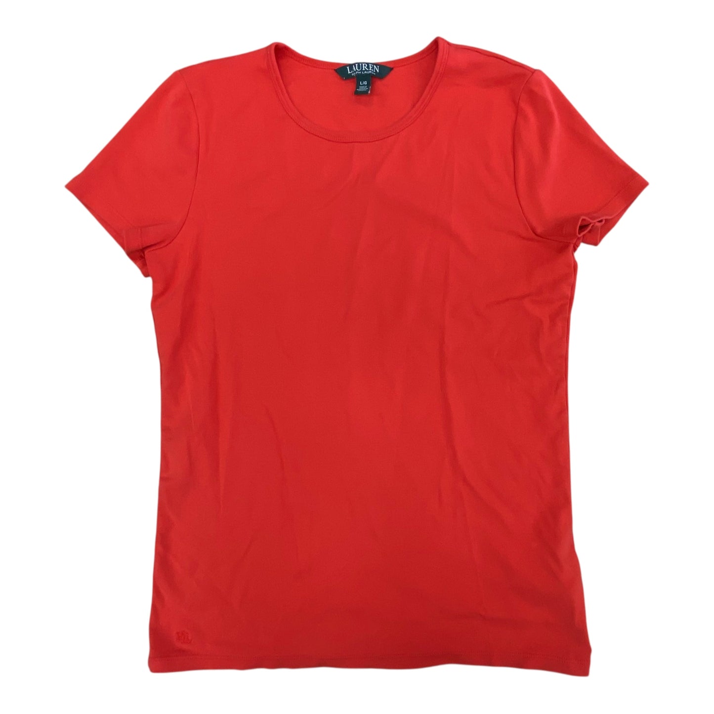 Top Ss By Lauren By Ralph Lauren In Red, Size:L