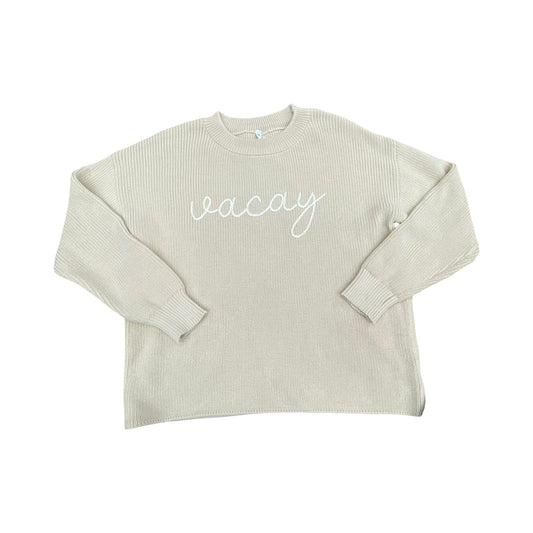 Sweater By Wishlist In Cream, Size:S