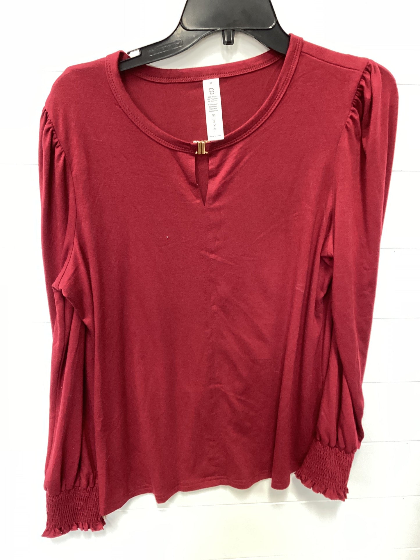 Top Ls By Cmc In Red, Size:M
