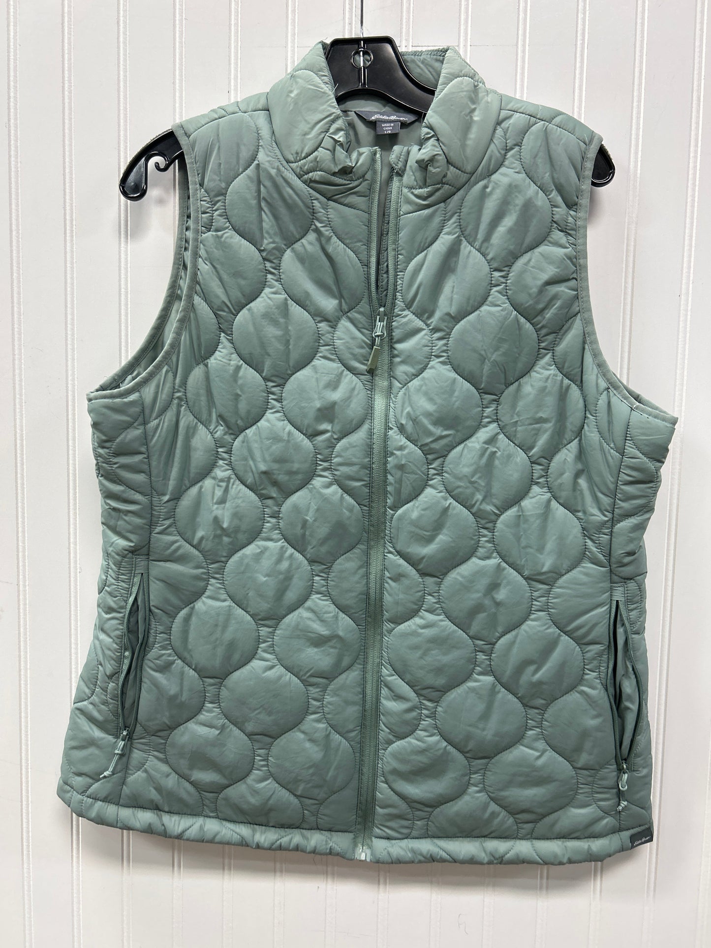 Vest Other By Eddie Bauer In Aqua, Size:L