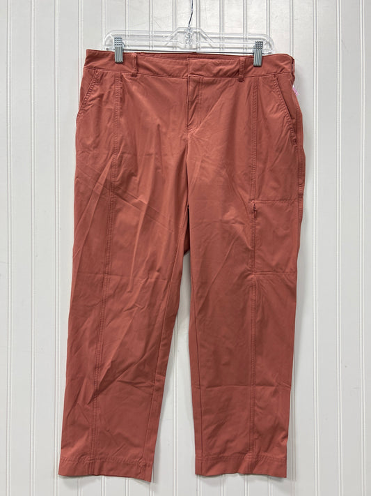 Athletic Pants By Kirkland In Coral, Size:12