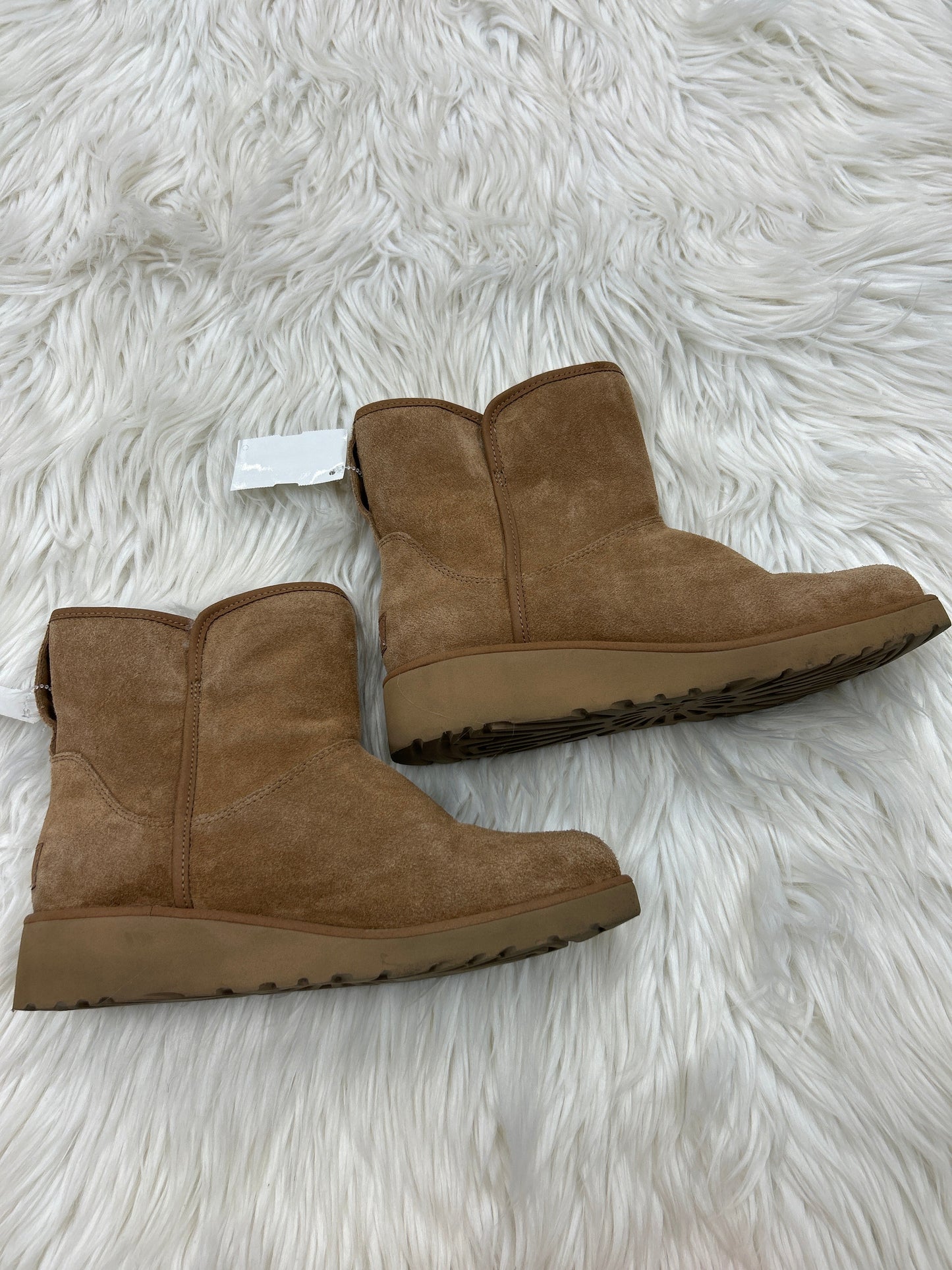 Boots Designer By Ugg In Brown, Size:8
