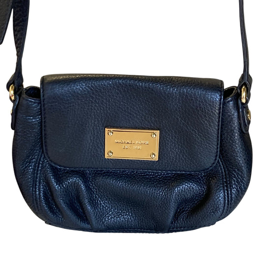 Crossbody Designer By Michael Kors In Black, Size:Small