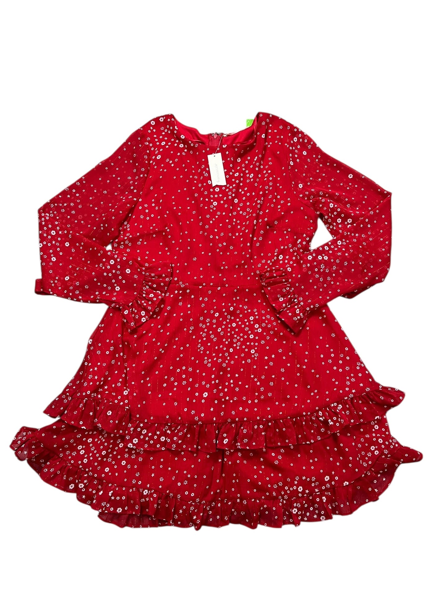 Dress Casual Short By Mi Ami In Red, Size:Xl