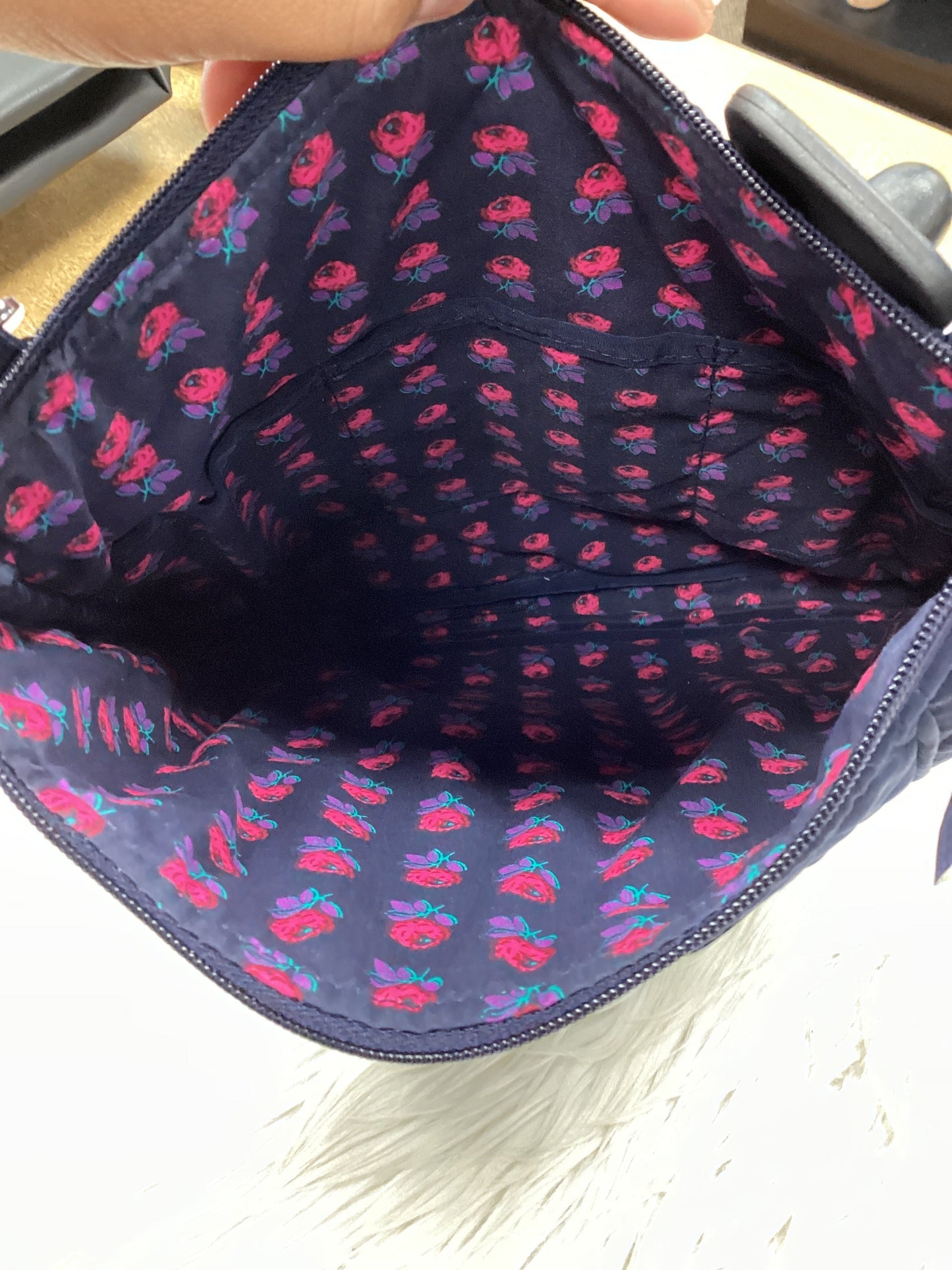 Crossbody By Vera Bradley In Nautical Print, Size:Large