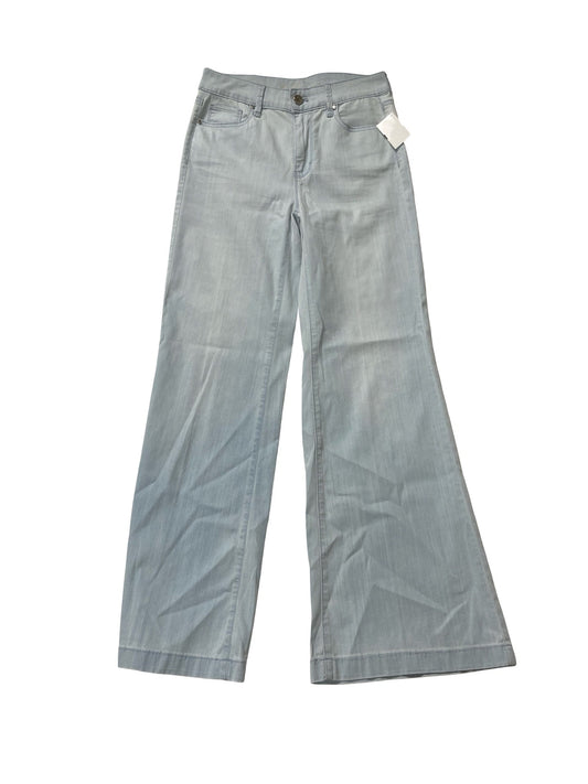 Jeans Wide Leg By White House Black Market In Blue Denim, Size:0