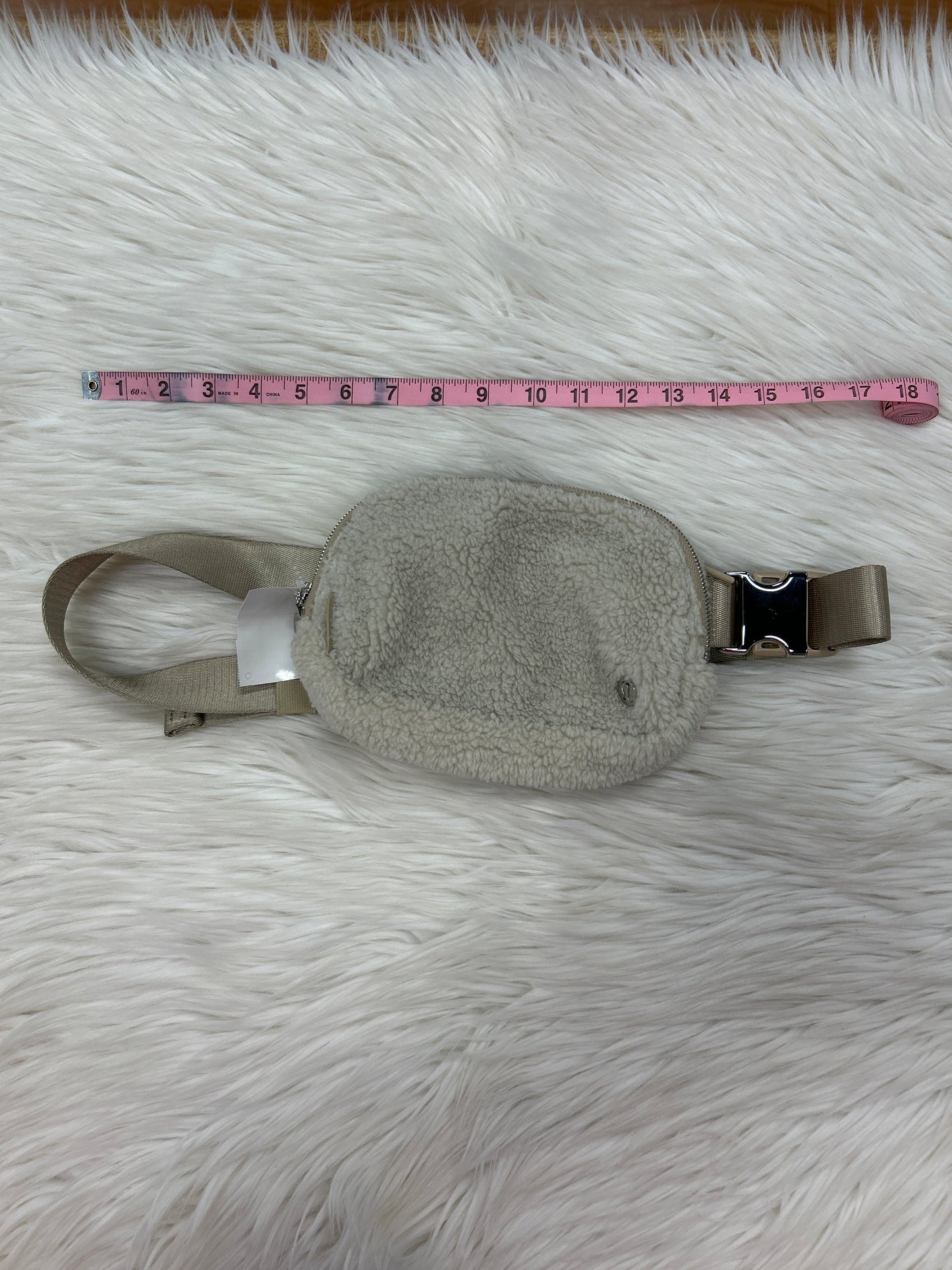 Belt Bag By Lululemon In Cream, Size:Small