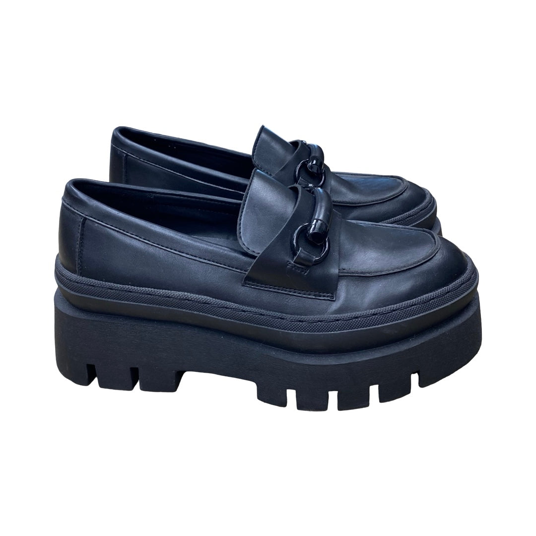 Shoes Flats By Steve Madden In Black, Size:7.5