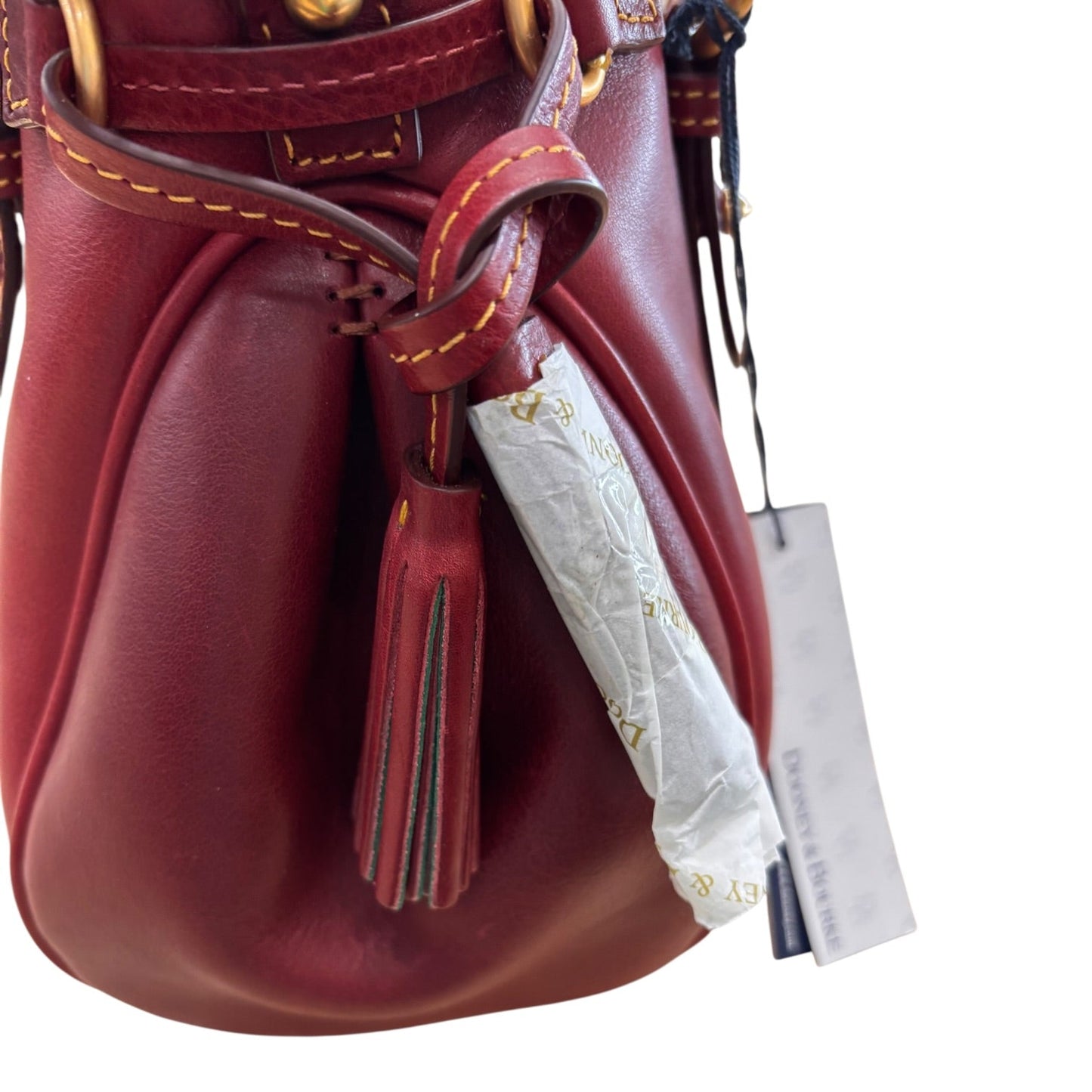 Handbag Designer By Dooney And Bourke In Red, Size:Medium