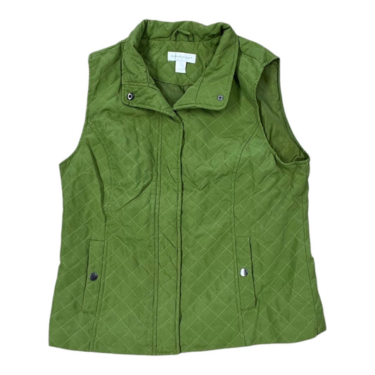 Vest Other By Christopher And Banks In Green, Size:L
