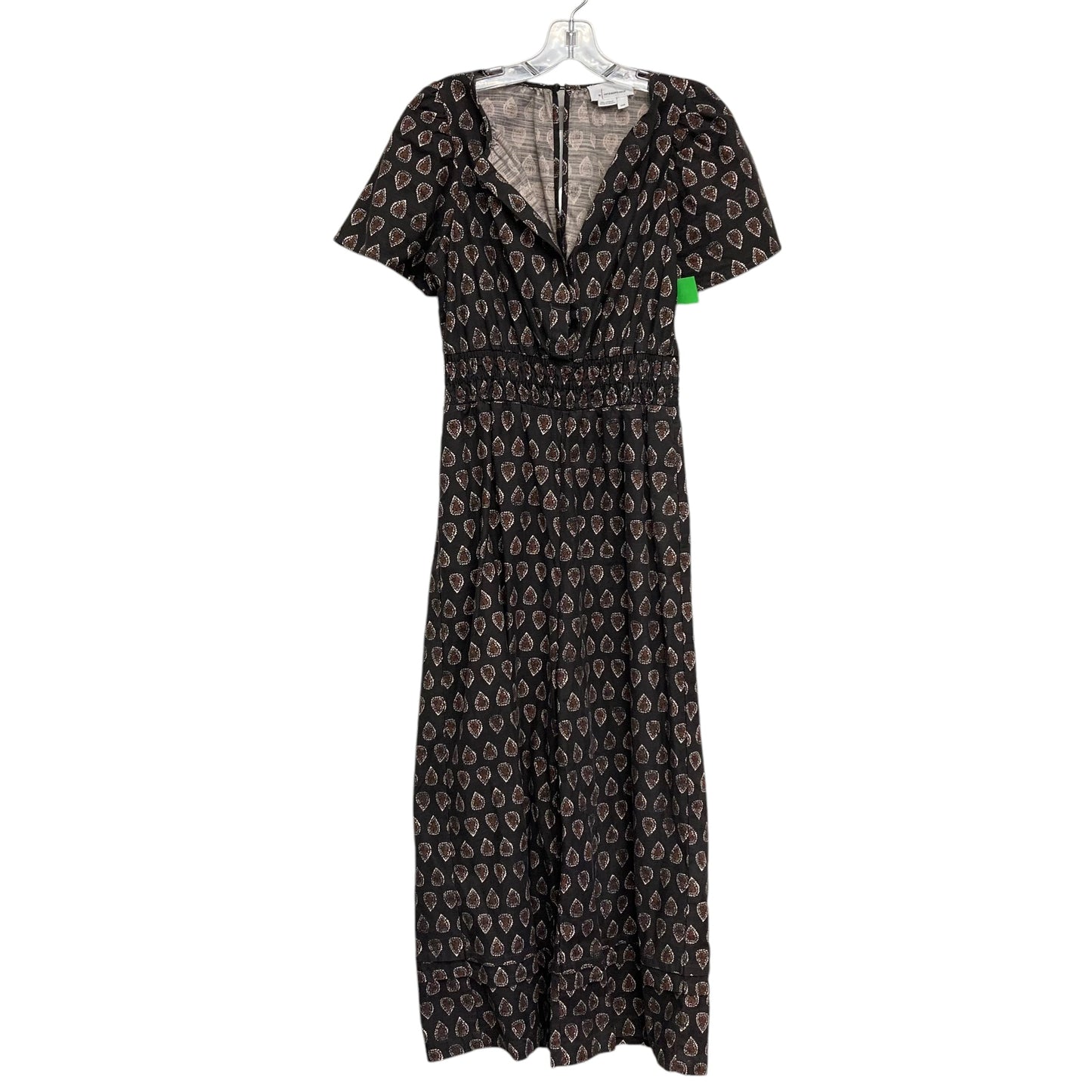 Jumpsuit By Anthropologie In Black & Brown, Size:Xxs